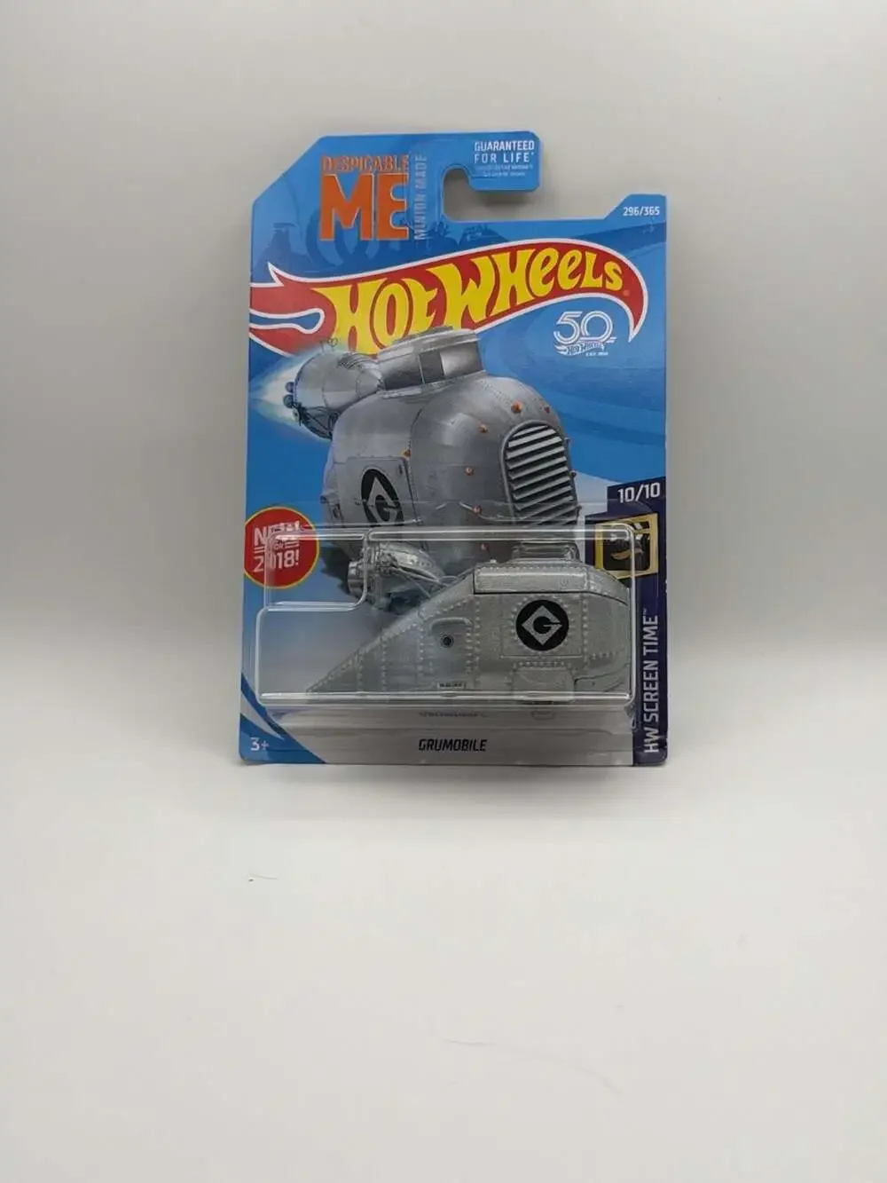 Hot Wheels HW Screen Time Grumobile Despicable Me Minion Made 296/365